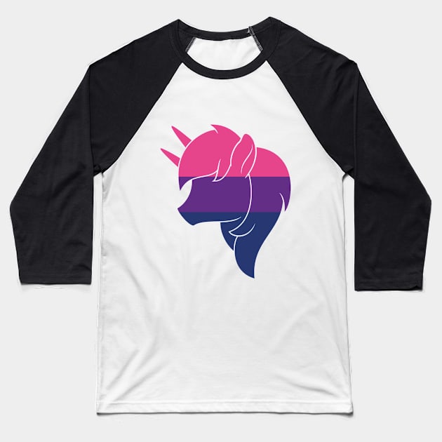 Bi-corn Pride Baseball T-Shirt by kired25